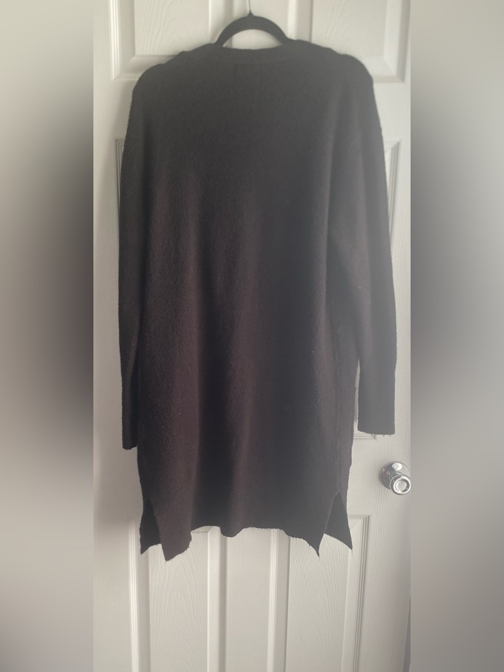 Joe Fresh Black Women’s Knit Cardigan with Front Pockets - Picture 4 of 4
